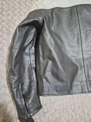 Chaqueta moto de cuero