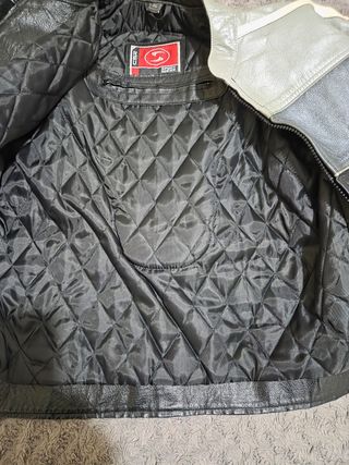 Chaqueta moto de cuero
