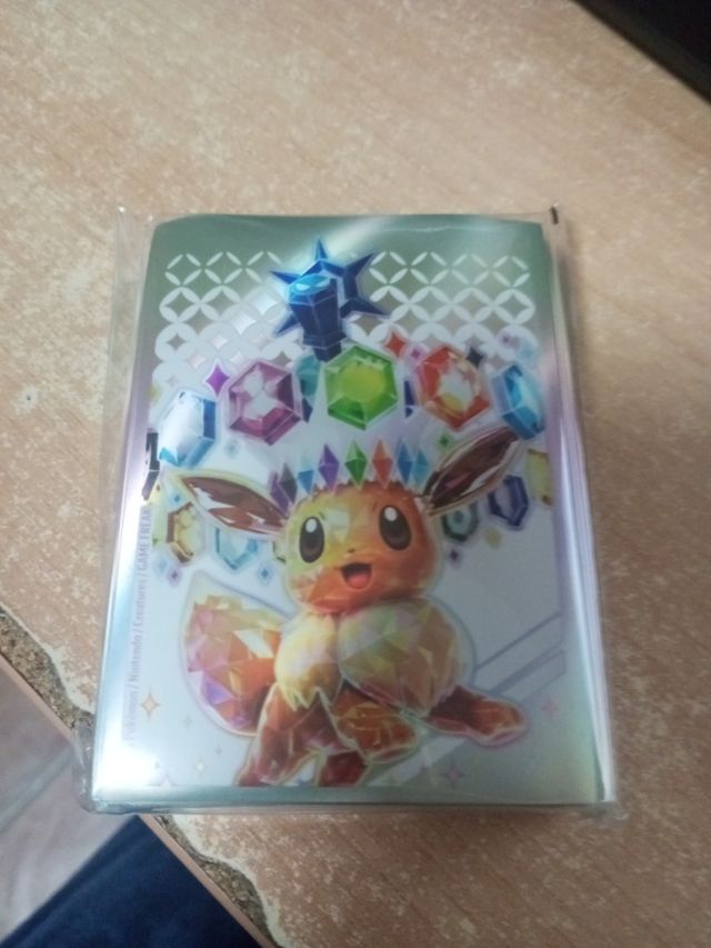 Fundas para cartas evoluciones prismaticas