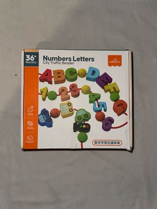 Juego Educativo Letras y Numeros Niños .NUEVO