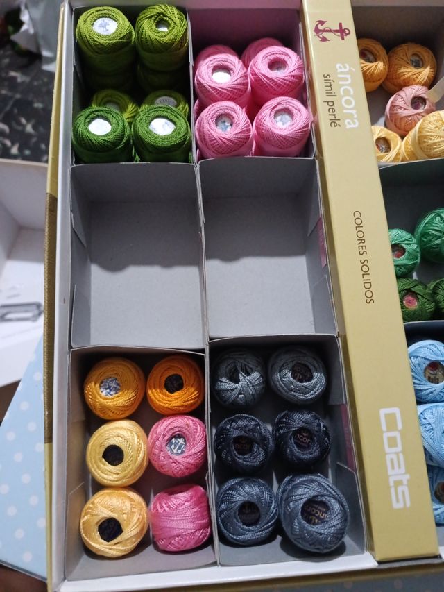 Ovillos hilo bordar, nuevos