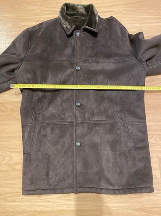 Chaqueta marron ante