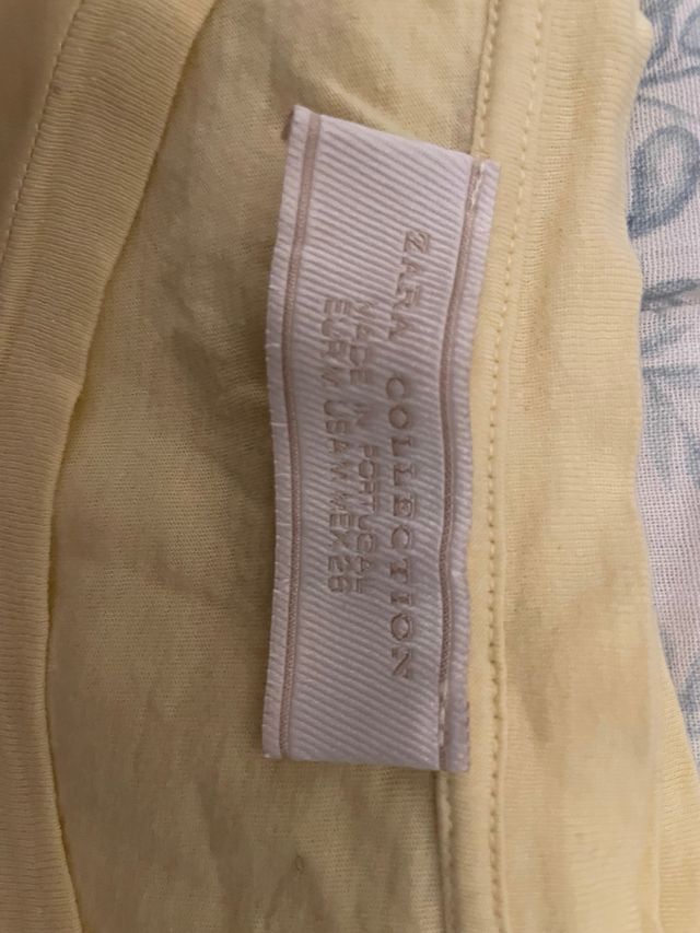 Maglia Zara tg M in raso e cotone