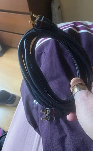 Cable Doble RCA de Alta Calidad HI-FI Para Sonido
