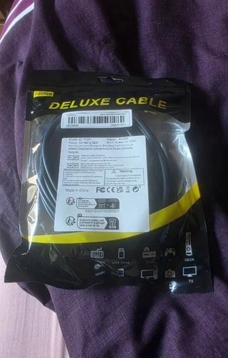 Cable Doble RCA de Alta Calidad HI-FI Para Sonido