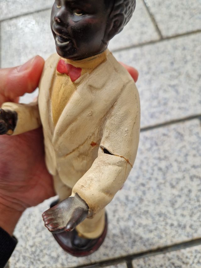 Figuras Jazz cerâmica vintage