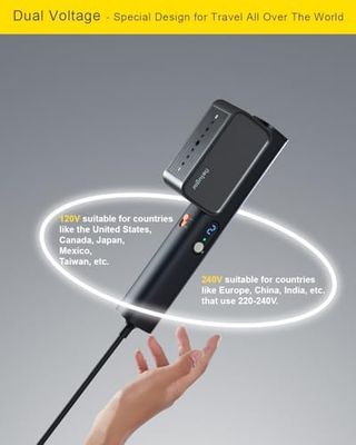 Vaporizador de ropa de viaje G7, voltaje dual, 100