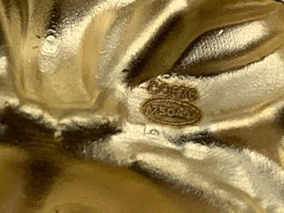 colgante oro 18k con piedra con circonita