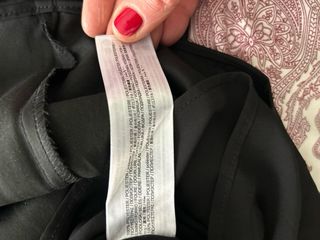 Vestido mini negro Mango