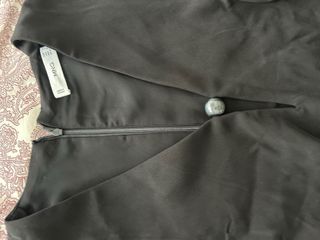 Vestido mini negro Mango