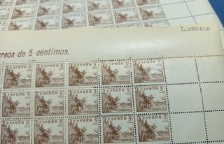 España lote 1000 sellos Cid  edifil 1044