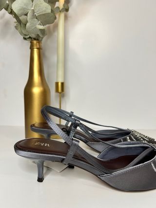 Zapatos brillos talla 40 Zara