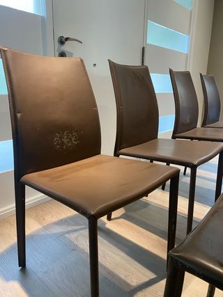 Set de 8 sillas de comedor