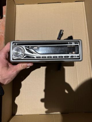 radio de coche antigua JVC DIN1