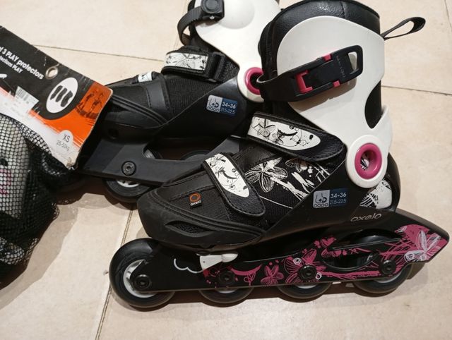 Patines de linea de niña