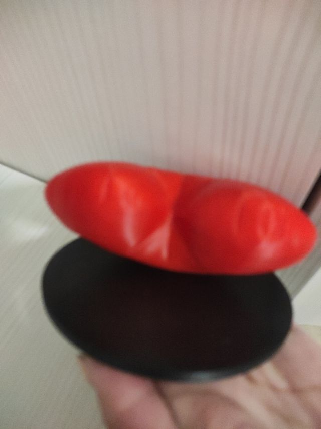 Cojín corazón con soporte