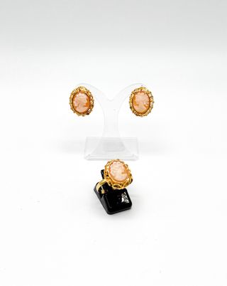 Conjunto de joyas de oro 18k