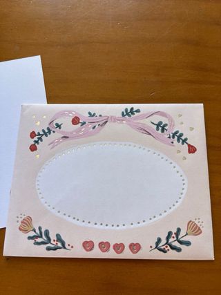 Tarjeta felicitación con sobre gatos
