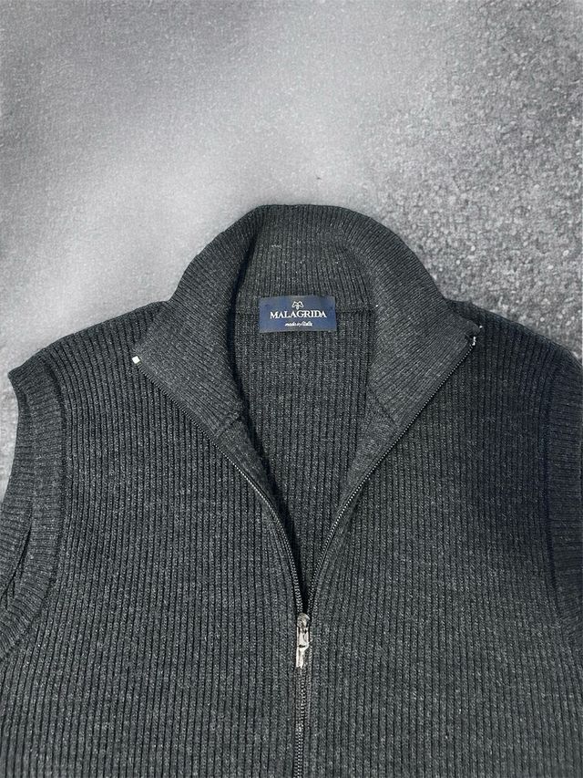 Gilet uomo Malagrida 50 lana merino