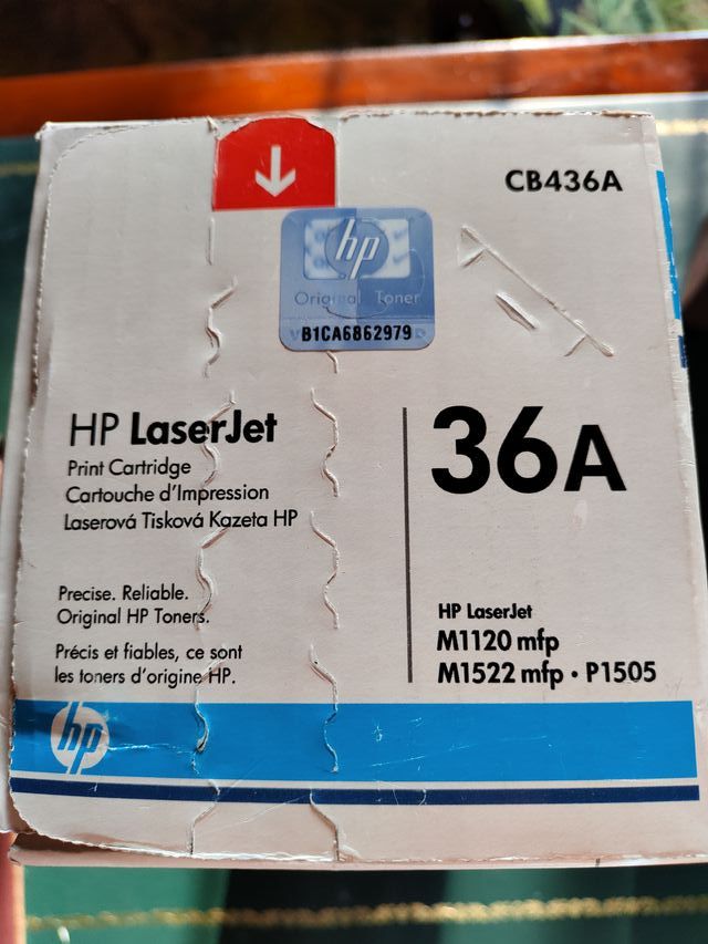 Toner HP originale nero codice 36A