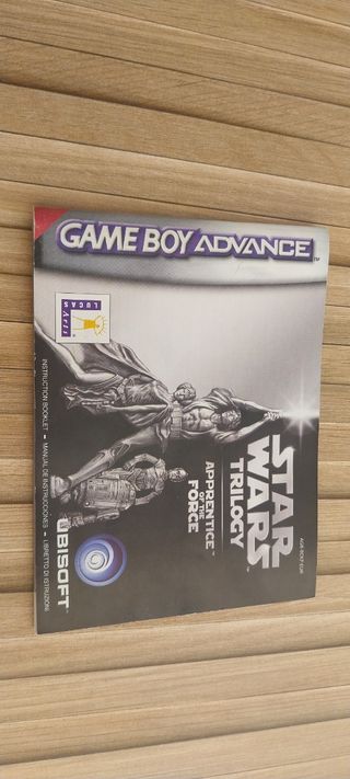 Manual star wars trilogy game boy 