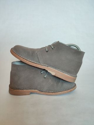 Botines piel/Pisacacas 