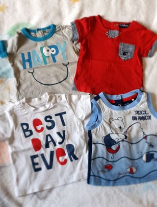 Set t-shirt neonato