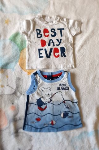 Set t-shirt neonato