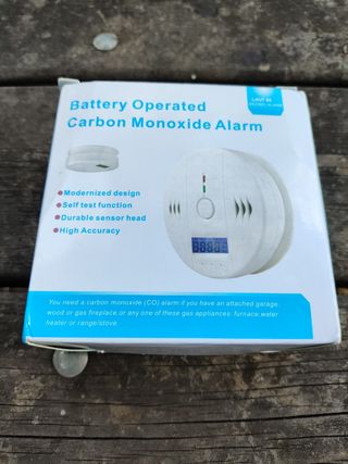Alarma de monóxido de carbono 