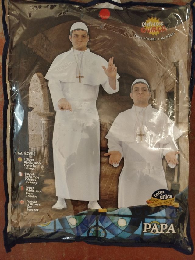 Disfraz Unisex Papa.