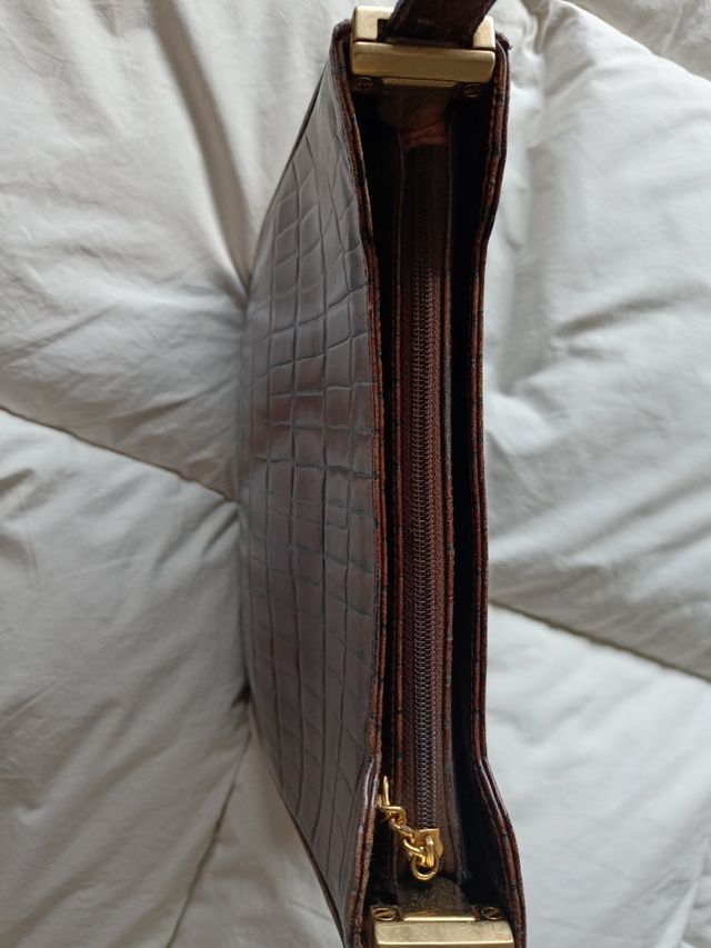 Bolso Vintage, Piel de cocodrilo
