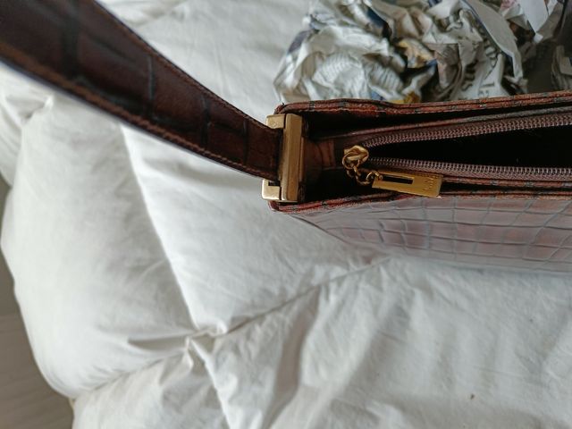 Bolso Vintage, Piel de cocodrilo