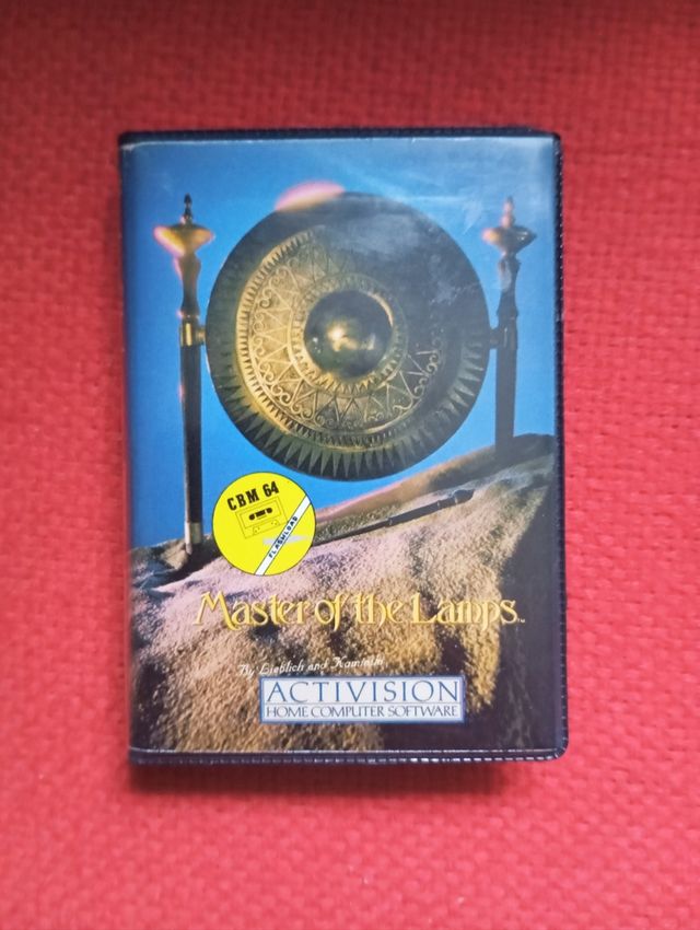 Master of the Lamps Commodore 64 cassette