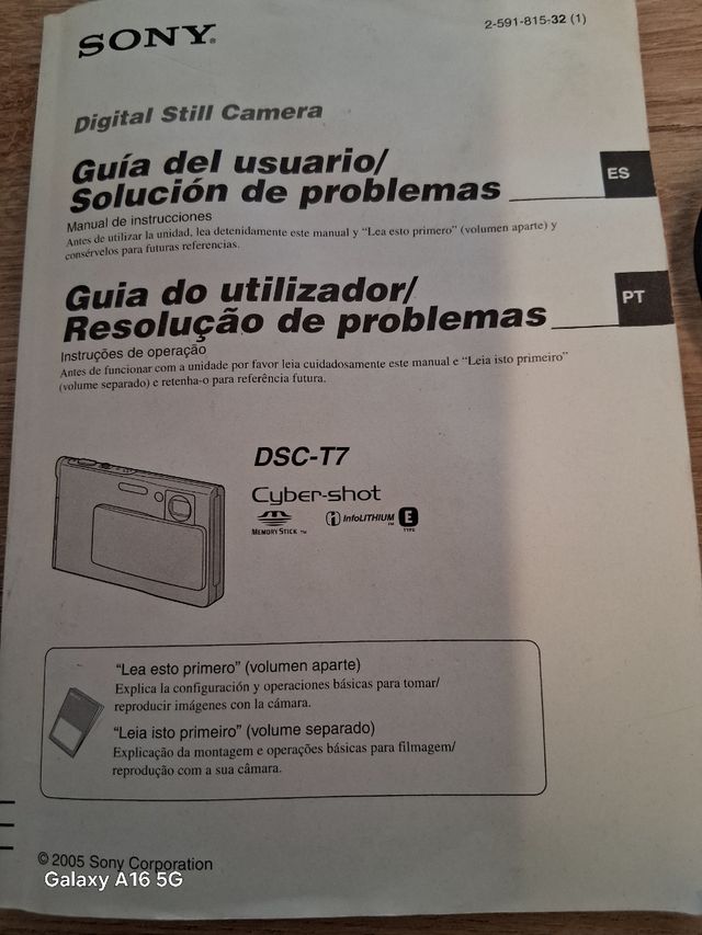 Camara Sony Cyber Shot DSC T17