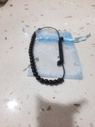 Bracciale uomo/donna con pietra onice 