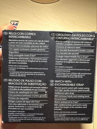 Orologio uomo auriol submariner