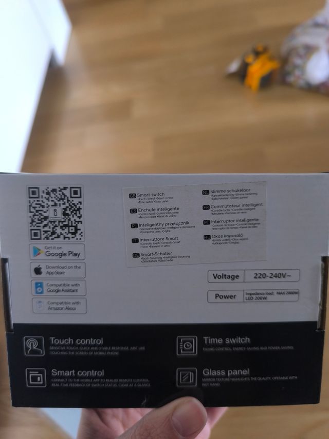 Enchufe inteligente nuevo