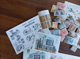 Lote de Sellos , Pruebas y S.P.D. España