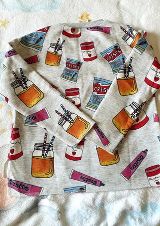 Felpa garzata bambina