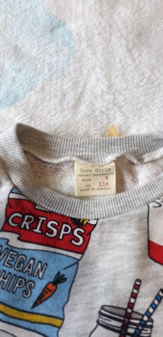 Felpa garzata bambina