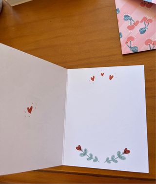 Tarjeta felicitación cumpleaños con sobre gatos