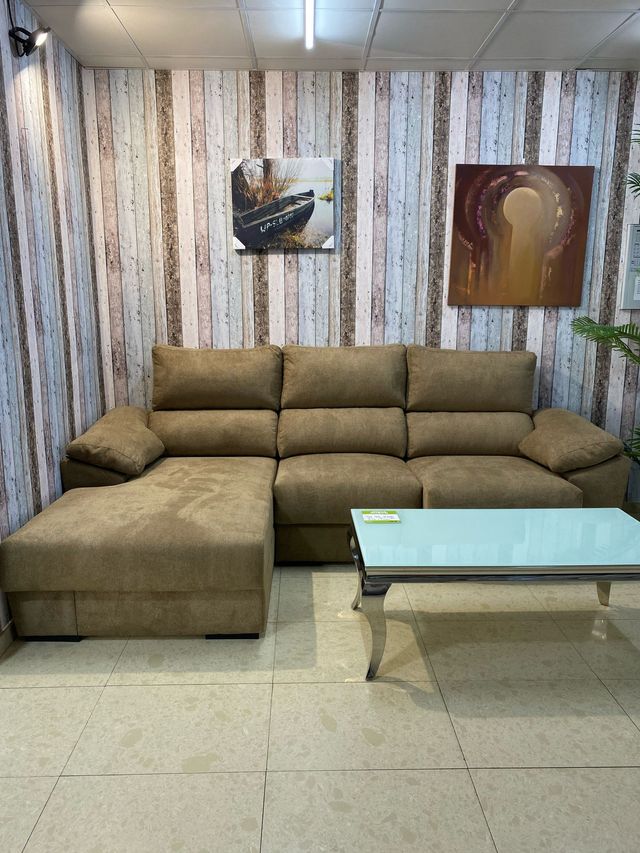Sofá chaise longue 3 plazas - hacemos envíos NUEVO
