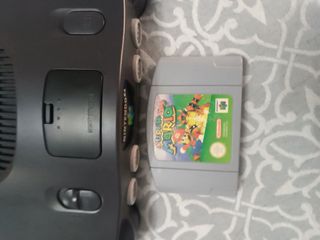 Nintendo 64 + Mario 64.