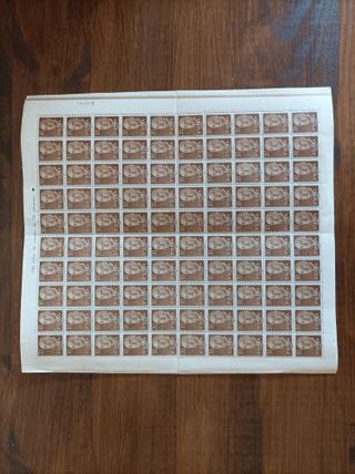 Pliego de sellos Edifil 1147