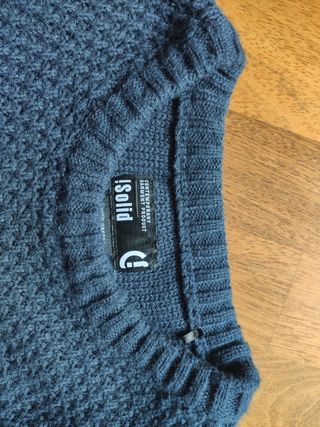 Jersey de punto Azul
