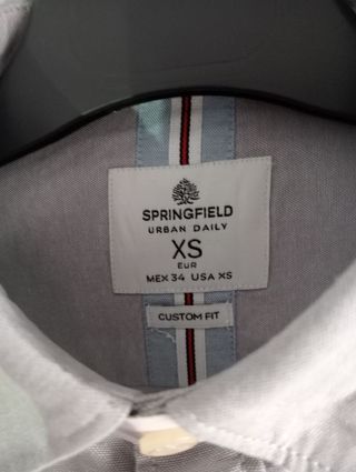Camisa coderas Springfield talla XS