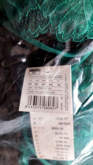 Sujetador WOMEN'SECRET Halter Encaje Lencería