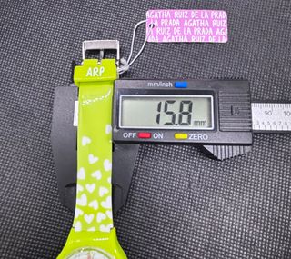 RELOJ AGATHA RUIZ DE LA PRADA VERDE CORAZONES