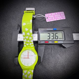 RELOJ AGATHA RUIZ DE LA PRADA VERDE CORAZONES