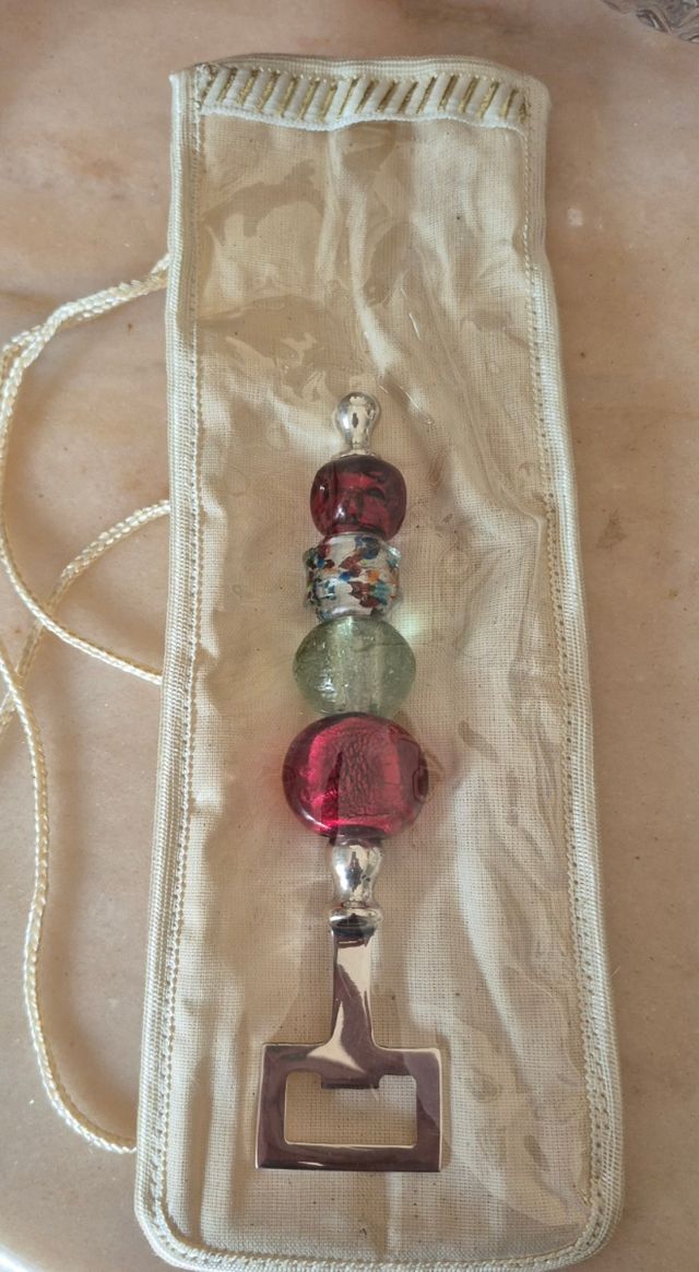 Cavatappi  ottone vetro vintage .